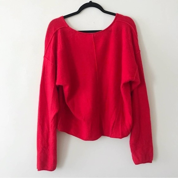 Free People Cashmere V Neck Sweater - Picture 6 of 6